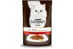 ГУРМЭ (GOURMET) конс 85гр пауч LaCarte в подливке говядина
