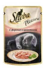 Sheba пауч форель/креветки 85гр